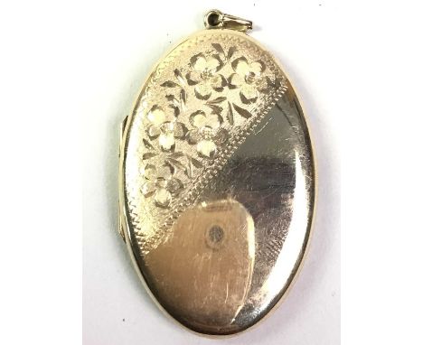 COLLECTION OF GOLD JEWELLERY, including a pocket watch case, a bangle, a pendant, earrings and further, all marked for nine c