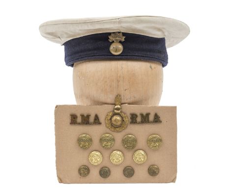 A time capsule. A collection of items belonging to Sgt Charles Ernest Dencer, Royal Marine Artillery, later PO, comprising Br
