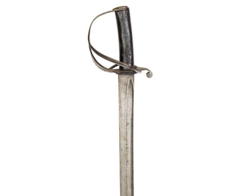 A similar sword to lot 627, broad arrow and “I” on backstrap, no markings on quillon, “31/RA” on pommel cap. GC Plate 6      
