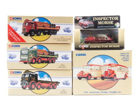 13 Corgi Classic vehicles/sets. 4x 2/3 vehicle sets –  The Classic Sixties Collection 3 Post Office Mail Vans – Bedford CA, L