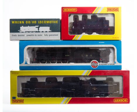 A quantity of OO railway. By Hornby, Wrenn, Airfix, Bachmann, Lima, Mainline etc. 6 locomotives – 5 steam – 2x tender locomot