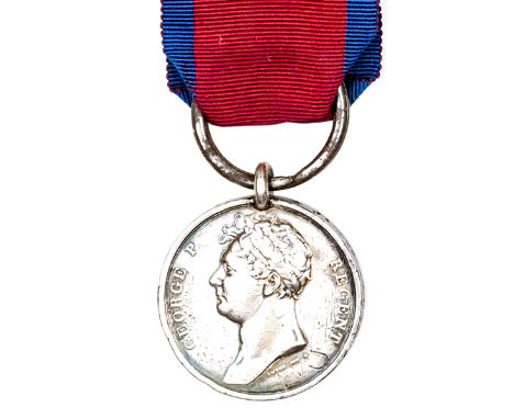 Waterloo 1815  (James Lloyd, Gunner, Royal Horse Artillery), VF (edge bruised, traces of brooch mounting to obverse, suspende