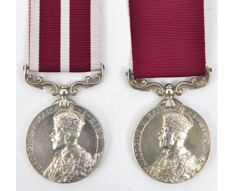 Indian Army M.S.M. 1888,  Geo V Kaisar I Hind issue (impressed 2346 Nk Jai Singh 38 Dogras), VF. Indian Army LS & GC  Geo V K