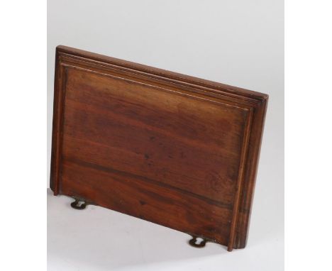 Late 19th Century mahogany bracket clock bracket 29cm wide