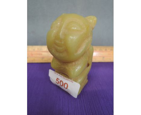 A jade figure modelled as Hongshan female
