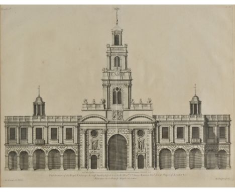 *Campbell (Colen). The Elevation of Stainborough in Yorkshire..., The Elevation of a new design of my Invention in the Palati