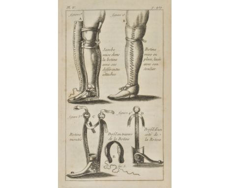 Ravaton (Hugues). Chirurgie d'Armee, ou traite des plaies d'armes a feu, et d'armes blanches..., Paris, 1768,  7 engraved pla