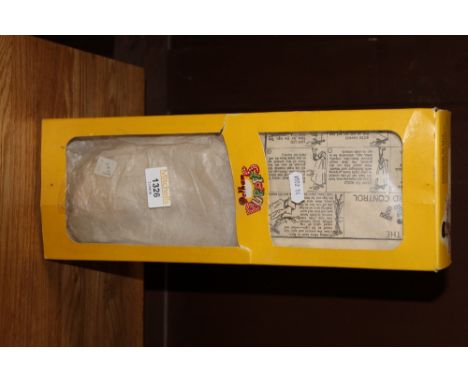 A vintage Pelham puppet named as Fairy No. SL3, retaining its original packaging.   CONDITION REPORT: The card packaging has 