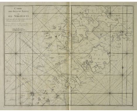 Collins (Greenville). [Cartes et plans de plusieurs parties des c“tes d'Angleterre, d'cosse et d'Irlande, copi‚es sur celles 