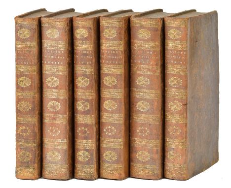 Beatson (Robert). Naval and Military Memoirs of Great Britain, from 1727 to 1783, 6 volumes, 2nd edition, for Longman, Hurst,