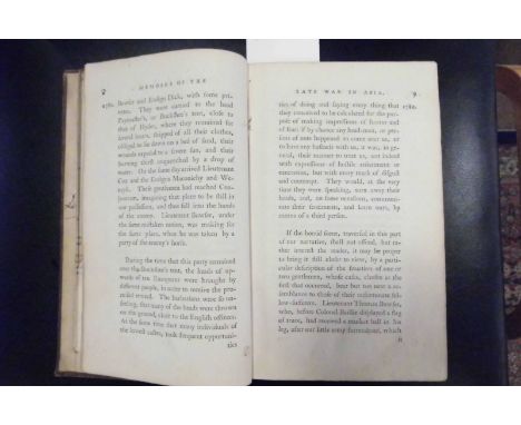 Thomson (William). Memoirs of the Late War in Asia, with a Narrative of the Imprisonment and Sufferings of our Officers and S