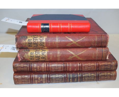 Scotland & The Scots, by Peter Ross, 1889, newly bound; together with Her Majesty's Army, by Walter Richards, 2 vols; and Wit