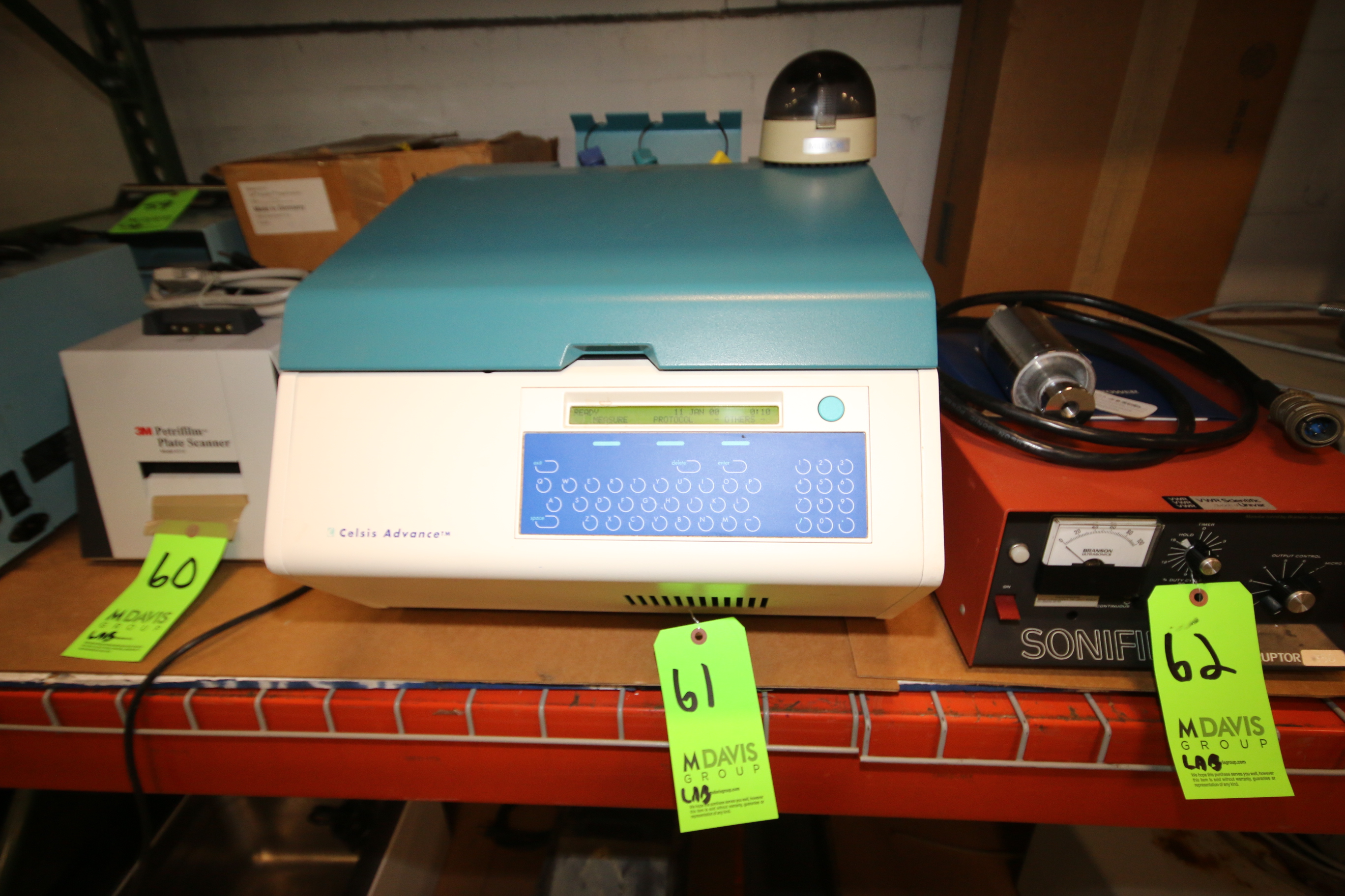 Celsis Advance MultiTube Luminometer, ID 2938620/LB 953, NR 122.565