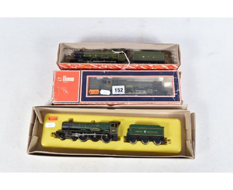 THREE BOXED OO GAUGE GREAT WESTERN RAILWAY LOCOMOTIVES, Tri-ang Hornby Hall class 'Albert Hall' No.4983 (R759G), renamed/renu