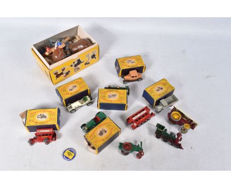 A QUANTITY OF BOXED AND UNBOXED MATCHBOX MODELS OF YESTERYEAR, all are early issues, lightly play worn condition with minor p