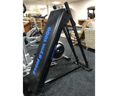A Total Gym 1000 bench 