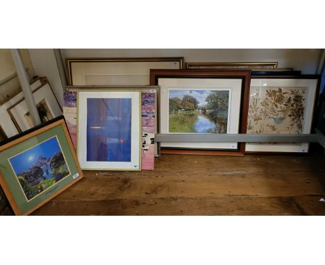 Assorted pictures and prints (qty)