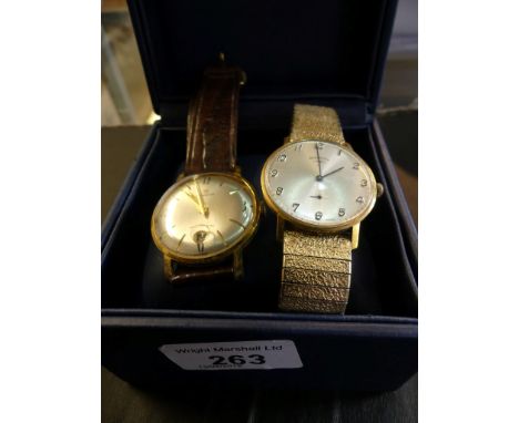 A gents Rotary wristwatch and one other.