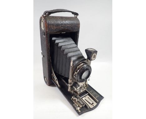 A Kodak Autographic folding camera 
