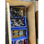 Wood Box of Aro & APT Air Power Tools Rigging Price: $50