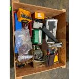 Wood Box of Aro Air Power Tools & Misc. Calibration Units Rigging Price: $50