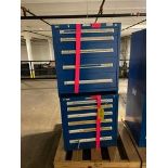 (2) Blue (vidmar like) Tool Boxes Rigging Price: $100