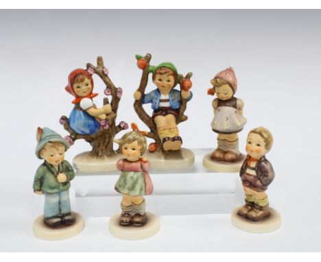 A collection of six Goebel Hummel figures (6) 10cm 