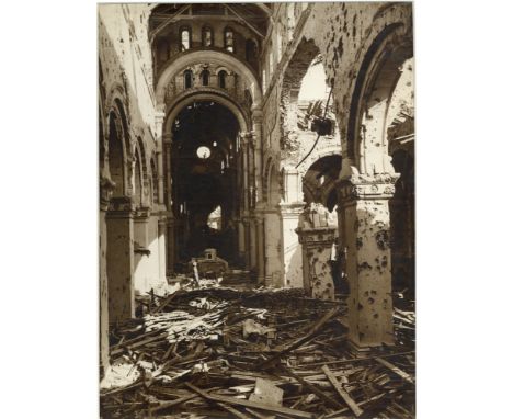 FRANK HURLEY (1895-1962), Six WWI Photographs,c.1918-1919, five vintage carbon prints, several being composition negatives, R