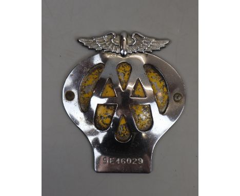 Vintage AA badge
