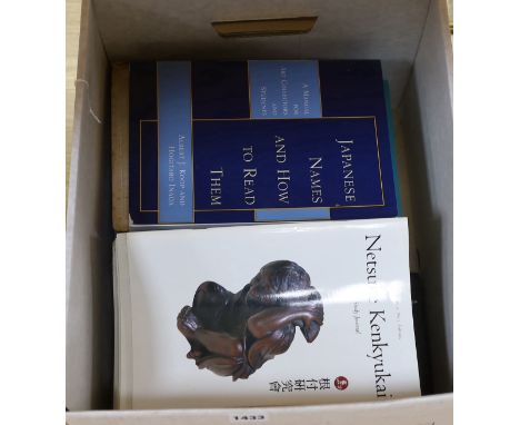 ° ° A collection of literature regarding netsuke/Japanese