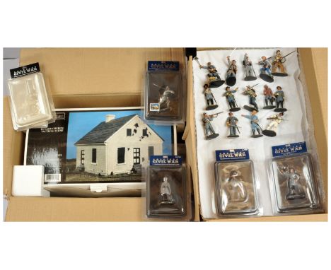 Britains - American Civil War Range - Tactical Scene &amp; Figures. Comprising: Set No. 17151 'Dunker Church', Boxed; package