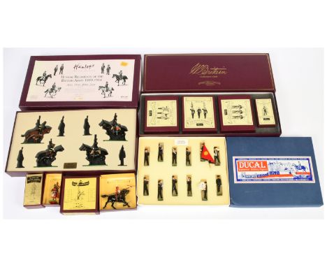Britains &amp; Ducal - A Group of Boxed Sets. Comprising: 'The Band of the Royal Marines' Presentation Set (Cat. nos 3097, 30