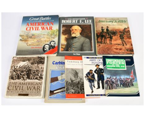 A Group of American Civil War History Books. Hardback &amp; paperback. Including: 'Great Battles of the American Civil War' (