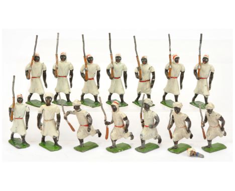 Heyde - Arabs of the Desert (or Similar). Approx. 48mm scale, circa 1900. Made by Georg Heyde &amp; Co., Dresden, Germany. Co