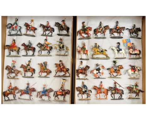Del Prado - 'Cavalry of the Napoleonic Wars' &amp; Similar - A Group of Figures. Conditions generally appear Excellent overal