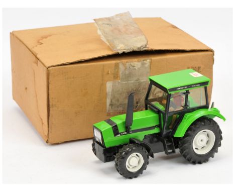 Britains - RARE Sample Set. Comprising Deutz-Fahr DX6.50 tractor (labelled 'Sample Only'), contained in a plain sample box wi