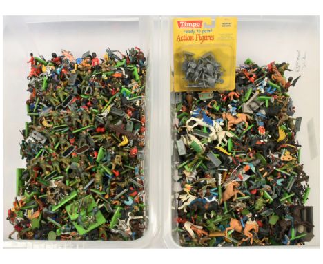 Britains Deetail &amp; Others - A Very Large Group of Figures. Also includes: Britains, Britains Super Deetail, Herald &amp; 