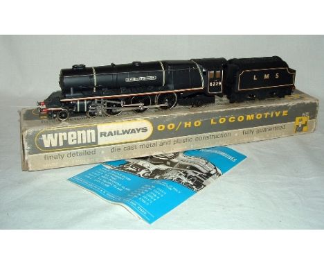 WRENN W2241 LMS Black Class 7P 4-6-0 'Duchess of Hamilton'. Near Mint in an Excellent Box Base marked Packer no 2 ref 08521 w