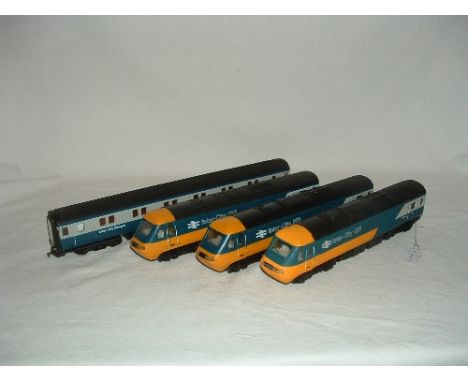HORNBY 2 X Class 43 HST Class 145 I/C Blue Power Cars  R069 and R332 (ex Set) - both serviced 1/2015 - Dummy Car R370 and a L