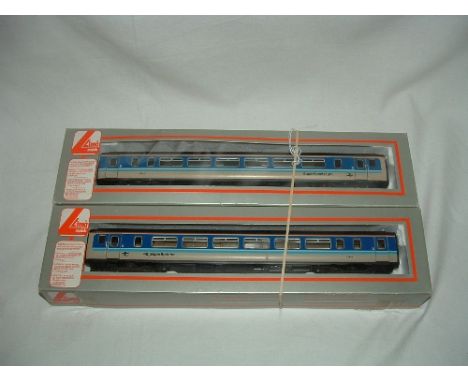 LIMA 205050 Class 156 2 Car DMU in BR Provincial Blue Super Sprinter Livery. Near Mint in Excellent Boxes
