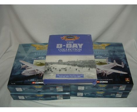 CORGI Aviation Archive 1:50 scale 4 x cc 47206 Military French Airforce Avro Yorks (Mint Boxed) and CAMEO Collectables 99728 