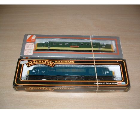 LIMA 204802 BR 2 Tone Green Class 55 CO CO no 55002 'The Kings Own Light Infantry' - 1993 LE of 500 (Mint in a Box missing an