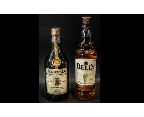 Vintage Bell's Blended Scotch Whisky. Matured in selected oak casks for a richer flavour, A distinctive nutty and spicy flavo