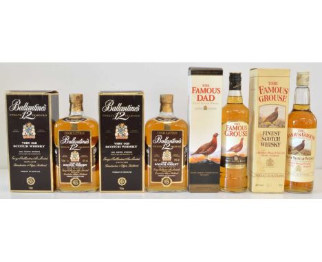 Mixed Lot of ‘Finest’ & ‘Very Old’ Scotch Whisky 4 bottles including 2 x Litre bottles Mixed Lot of ‘Finest’ &amp; ‘Very Old’