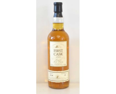 “First Cask” 1975 Speyside Malt Whisky 27 YO 1 bottle “First Cask” 1975 Speyside Malt Whisky 27 YO distilled at The Dailuaine