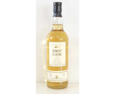 “First Cask” 1983 Lowland Malt Whisky 20YO 1 bottle “First Cask” 1983 Lowland Malt Whisky 20YO distilled at The Littlemill Di