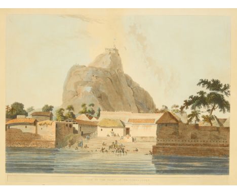 Thomas Daniell, R.A. (1749-1840) and William Daniell, R.A. (1769-1837) View in the Fort of Tritchinopoly (Abbey Travel 420, n
