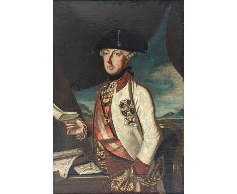 18th century Continental School, a portrait of Emperor Francis II of Austria, oil on canvas, H.46cm W.32cm Provenance:Debenha
