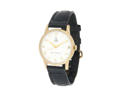 Tudor, Royal,   9 carat gold wrist watch, no. 277374, circa 1964 Movement: Cal. 1156, manual wind, 17 jewels   Case: 9 carat 
