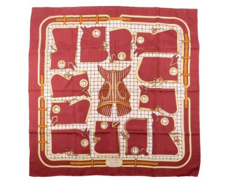 Lot 58 - Hermes 'Lvdovicvs Magnvs' Silk Scarf